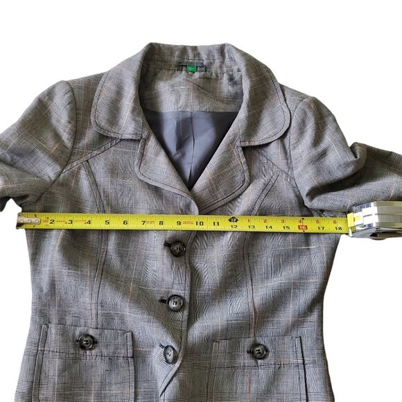 United Colors of Benetton Plaid Jacket - Picture 11 of 12